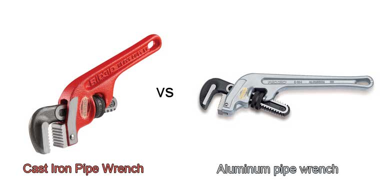 Pipe Wrenches, Aluminum vs Cast Iron